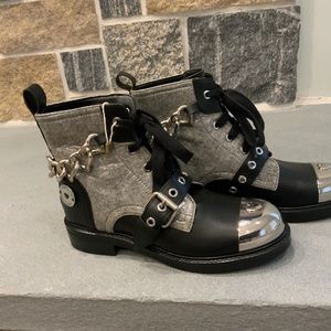 Moschino biker boots